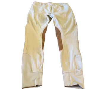 Elation Platinum size 28 R riding pants beige and brown